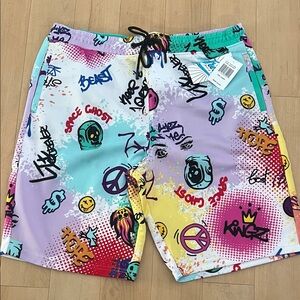 Fresh Prints Of Bel-Air Drill Short Large